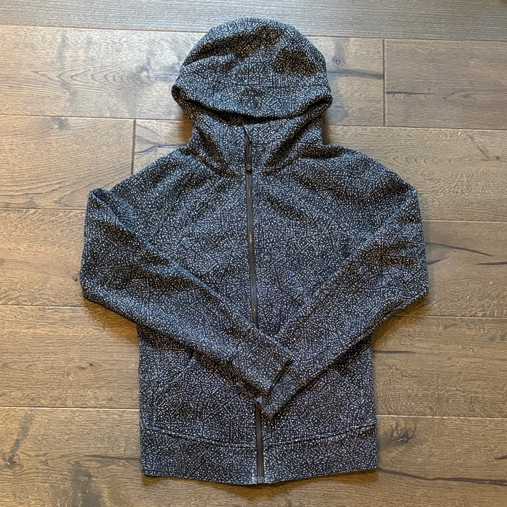 lululemon athletica Women’s Gray/black Scuba hoodie